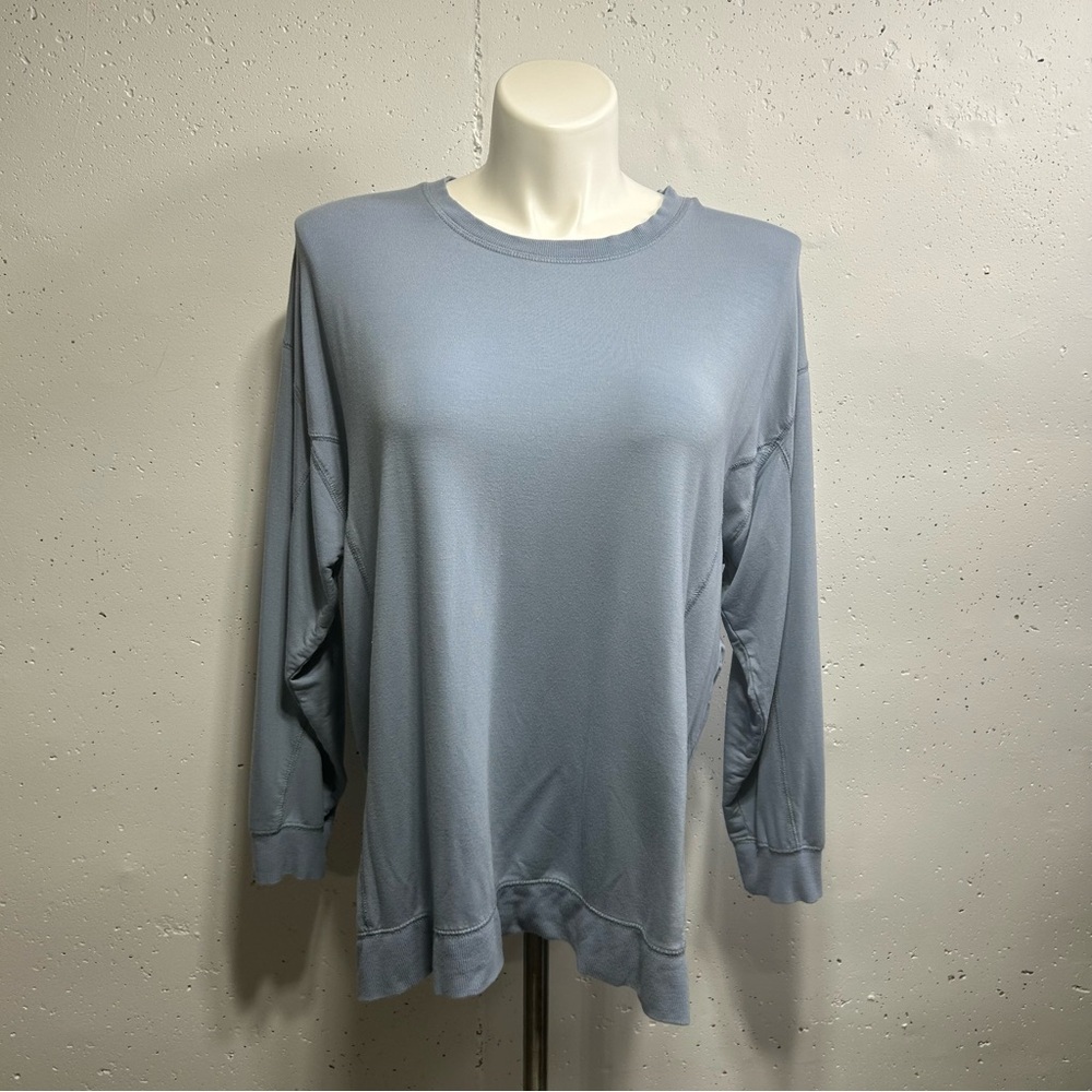 Thread & Supply Recreation Light Blue Long Sleeve Sweatshirt L